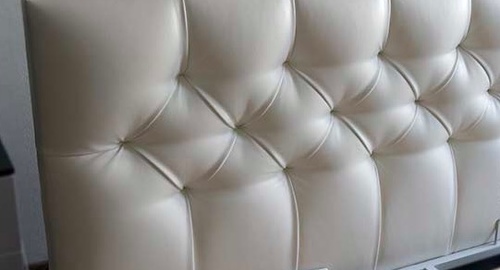 Перетяжка кровати с мягким изголовьем. Светлоград